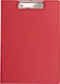 Porte-bloc avec rabat - format A4 - rouge - Maul