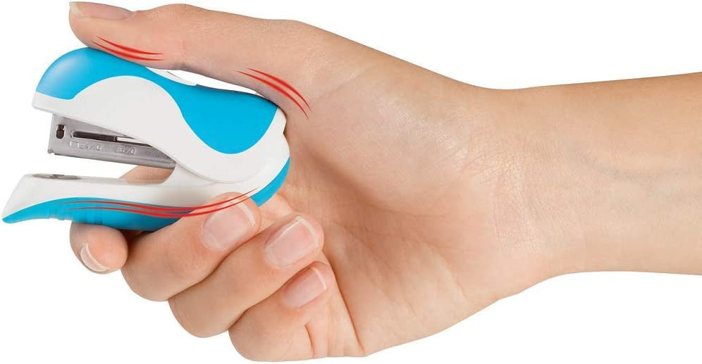 Petite agrafeuse - Pour agrafes 24/6 26/6 - Ergonomique - Coloris aléatoire - Maped