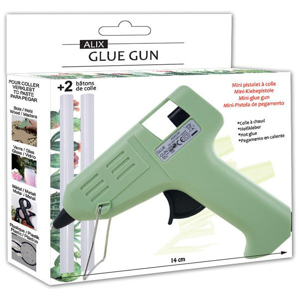 Petit pistolet à colle + recharges - Loisirs créatifs - Cléopâtre - Glue Gun Alix