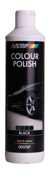 Polish Motip pour voiture pigmenté noir bidon de 500ml