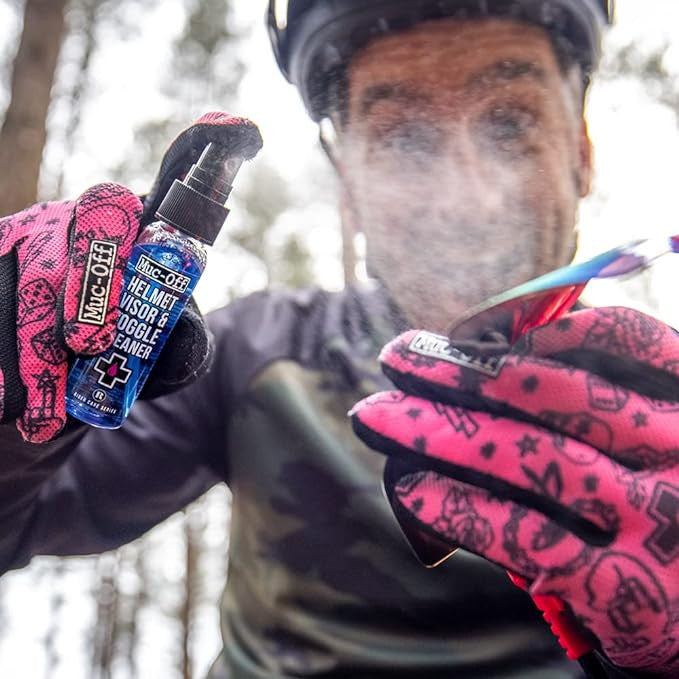 Produit nettoyant - Pour visières et lunettes - Vélo - VTT - Muc-Off