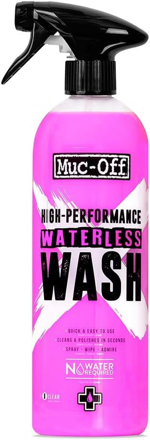 Produit nettoyant - Vélo, VTT - Sans rinçage, sans eau - Nettoie et lustre - Muc-Off