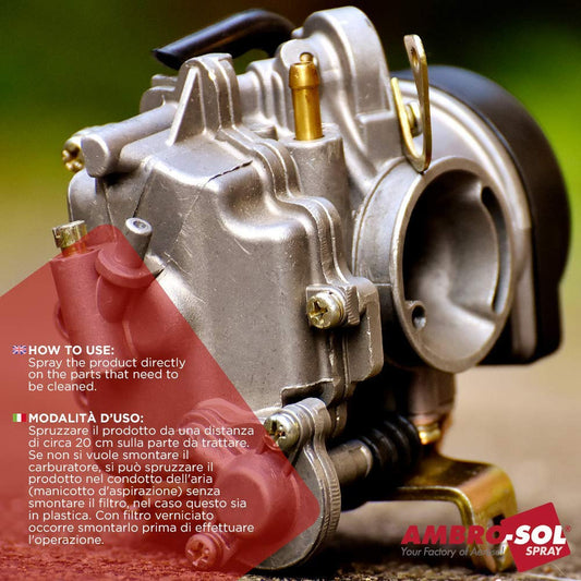 Produit nettoyant - Carburateur de voiture - Spray - Ambro-Sol - 400ml