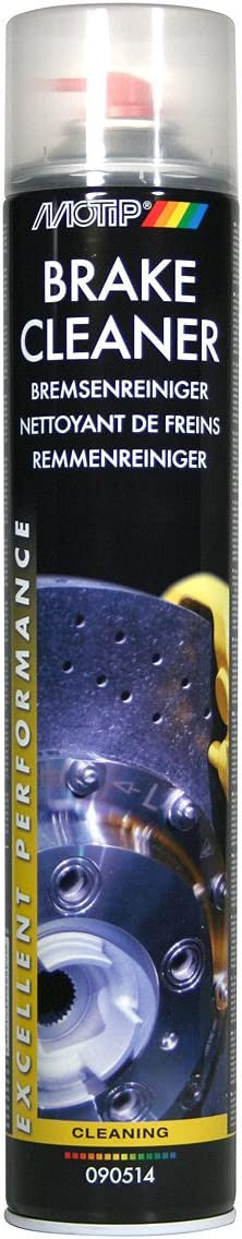 Produit nettoyant pour freins - Auto - Moto - Bombe de 750 ml - Motip