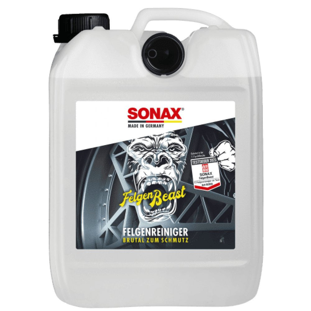 Produit nettoyant - Jantes - Auto - La Bête - Sans acide - SONAX - 5L