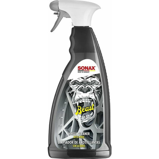 Produit nettoyant - Jantes - Auto - La Bête - Sans acide - SONAX - 1L