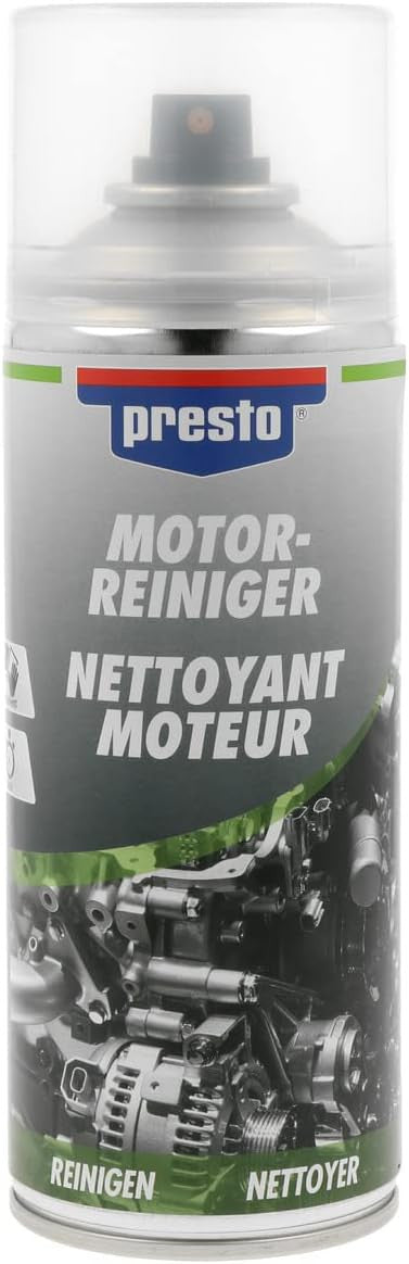 Produit nettoyant - Moteur - Graisse - Huile - Salissures - Presto - 400ml