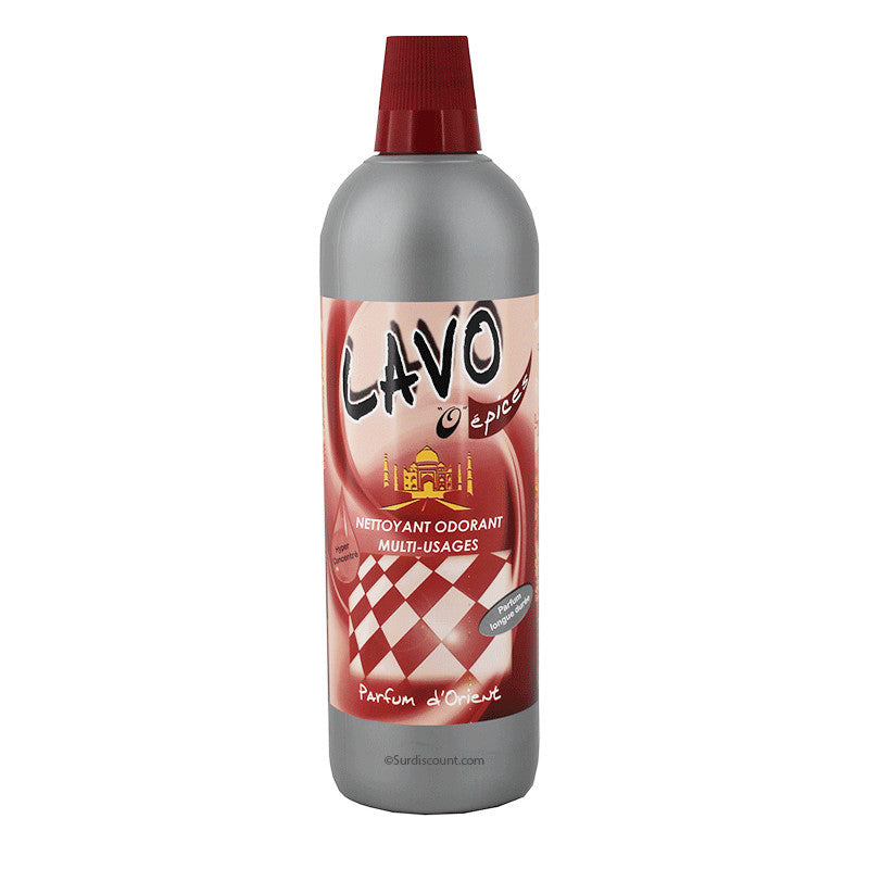 Produit nettoyant - Multi surfaces - Parfum épices d'Orient - Lavo Fruit - Bidon 1L