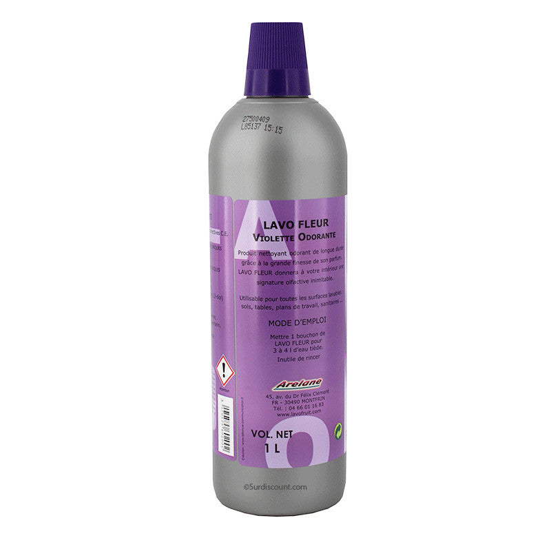 Produit nettoyant - Multi surfaces - Parfum violette - Lavo Fruit - Bidon 1L