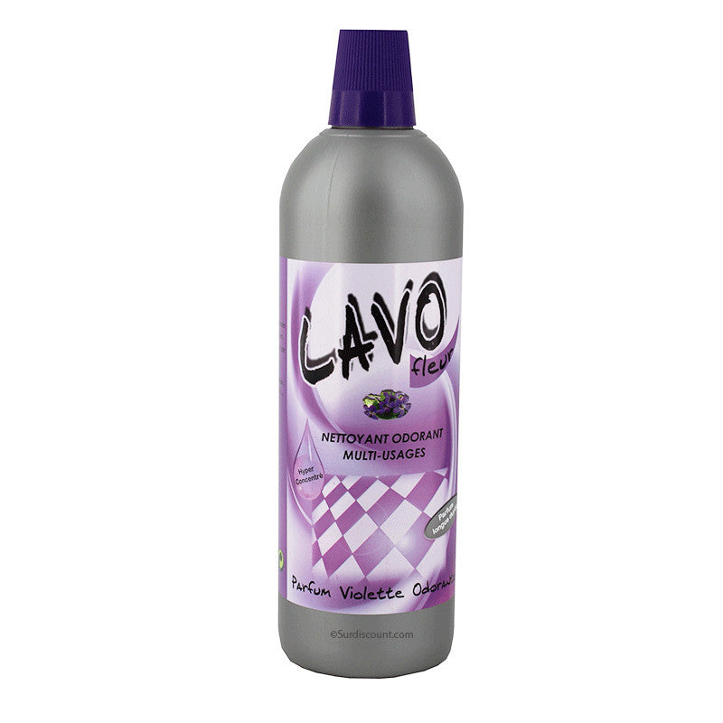 Produit nettoyant - Multi surfaces - Parfum violette - Lavo Fruit - Bidon 1L