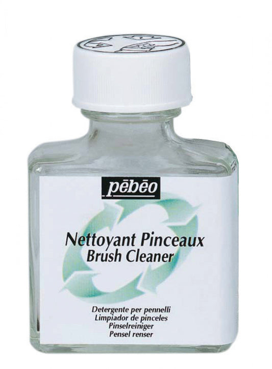 Produit nettoyant pour pinceaux - Dissout huile et vernis - Pébéo - Flacon 75ml