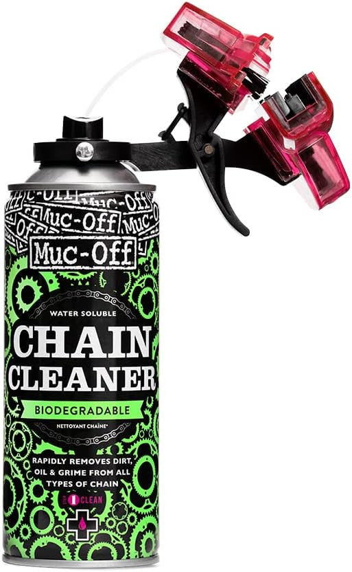 Produit nettoyant - Chaîne de vélo - Inclus brosses rotatives - Muc-Off - 400ml