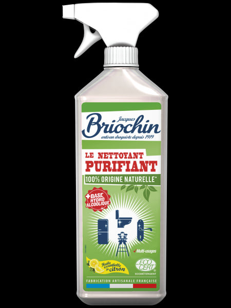 Produit nettoyant naturel - Purifiant - Toutes surfaces - Pour la maison - Briochin