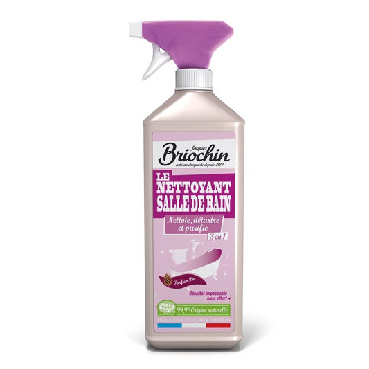 Produit nettoyant pour salle de bain - Naturel - Détartre - Purifie - Briochin