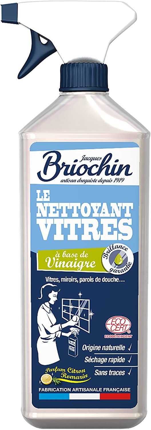 Produit nettoyant pour vitres - Naturel - A base de vinaigre - Briochin