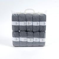 10 pelotes - 100% acrylique - Gris - 838 - 50g - 140m - DMC - Knitty 4 - Tricot