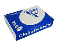 Ramette de papier - A4 - Gris acier - 210g - Impression - 250 feuilles - Clairefontaine Trophée