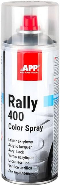 Bombe de vernis - Transparent - Brillant - Acrylique - Carrosserie - APP - Rally 400 - 400ml
