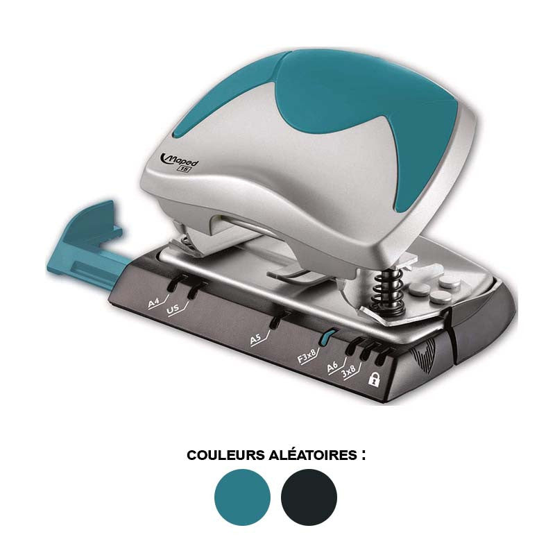 Perforateur - perforatrice - 2 trous - 15 à 20 feuilles - ErgoLogic - Maped