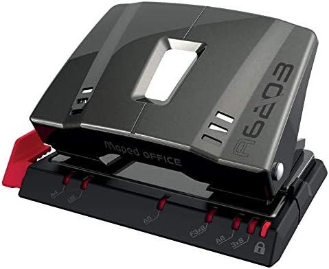 Perforateur - 2 trous - Métal - Jusqu'à 25 feuilles - Maped Office