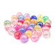 Perles - Rondes - Couleurs irisées - Plastique - 1cm diamètre - Bijoux - 40G