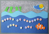 Perles Acryliques Pour Enfant Lettres Rondes 0,3 Cm - 373 Pièces