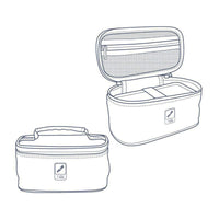 Petit sac isotherme - Pour lunch box - Boîte repas incluse - 1,5L - 22x12,5x12cm