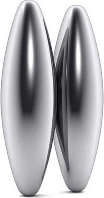 Pierres magnétiques - Aimantées - Sonores - 2 pierres - 6 cm de longueur