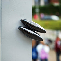 Pierres magnétiques - Aimantées - Sonores - 2 pierres - 6 cm de longueur