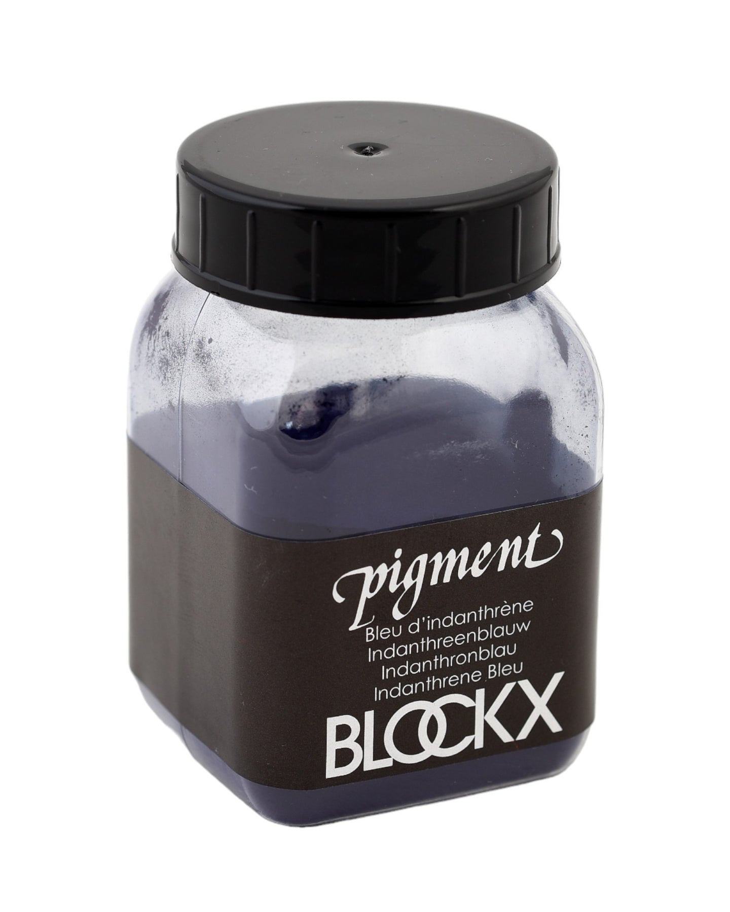 Pigment en poudre - Bleu indanthrène - 56 - Blockx - Pot de 100g