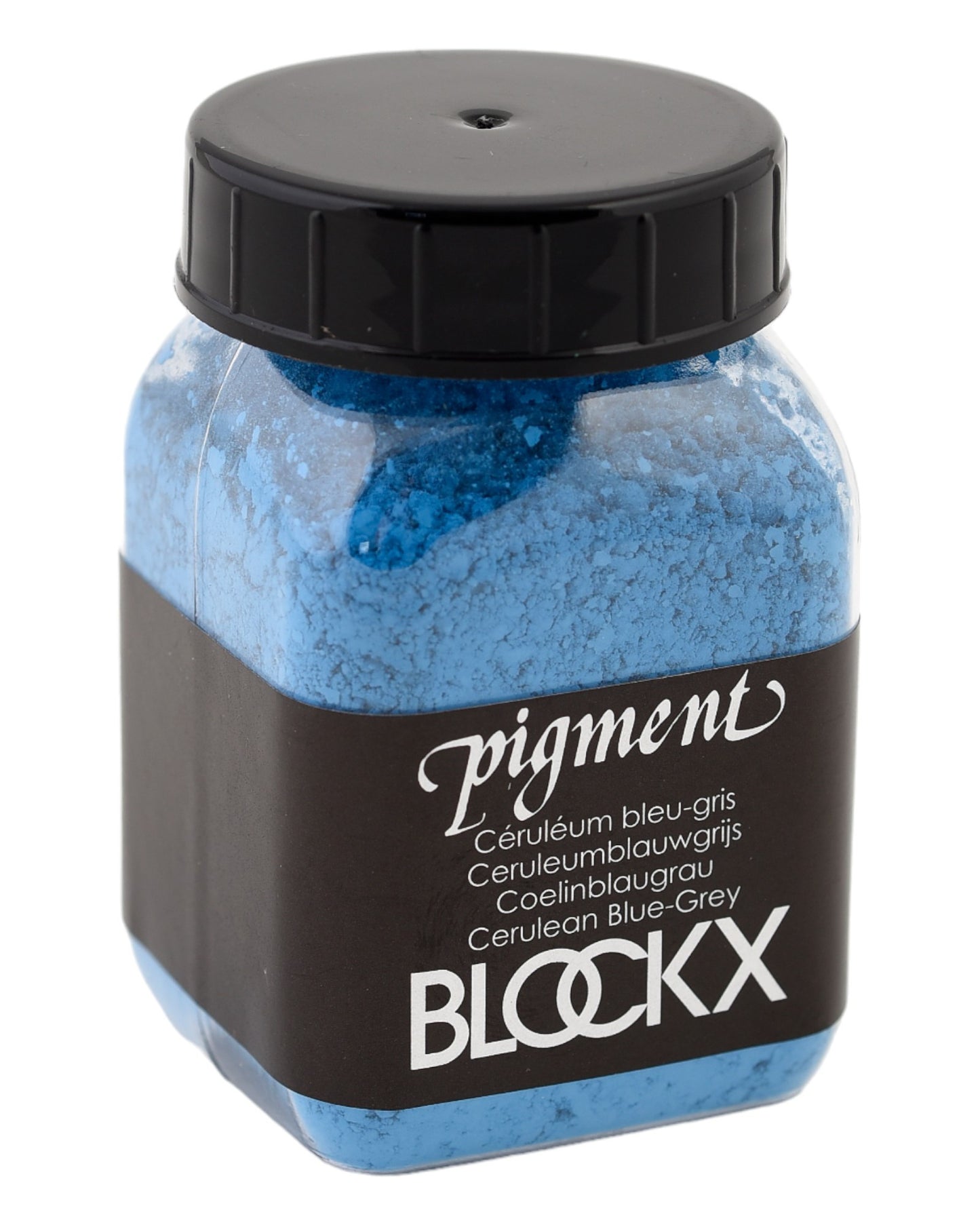 Pigment en poudre - Céruléum bleu-gris - 77 - Blockx - Pot de 100g