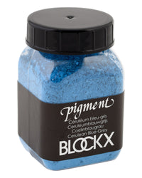Pigment en poudre - Céruléum bleu-gris - 77 - Blockx - Pot de 100g