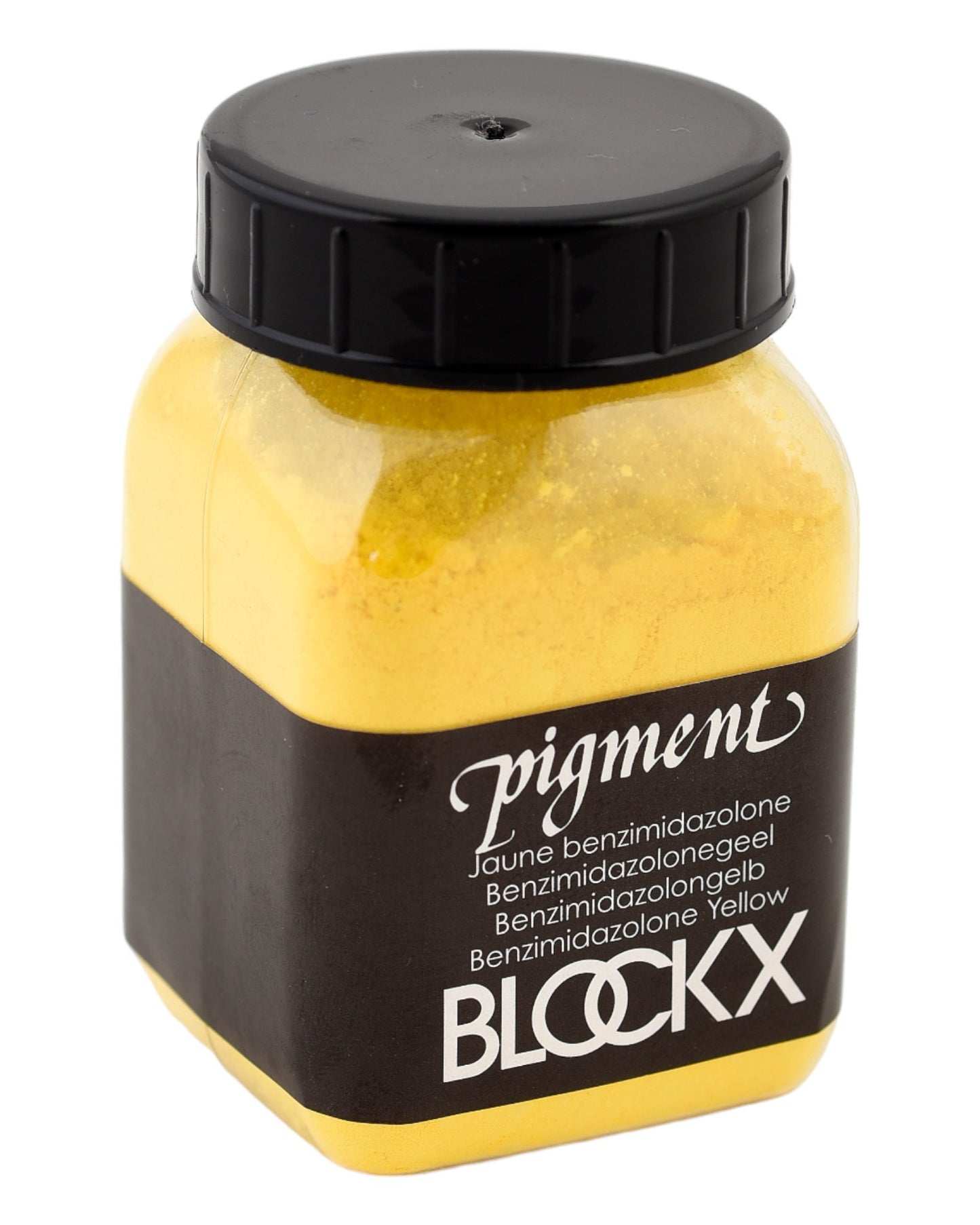 Pigment en poudre - Jaune benzimidazolone - 63 - Blockx - Pot de 100g