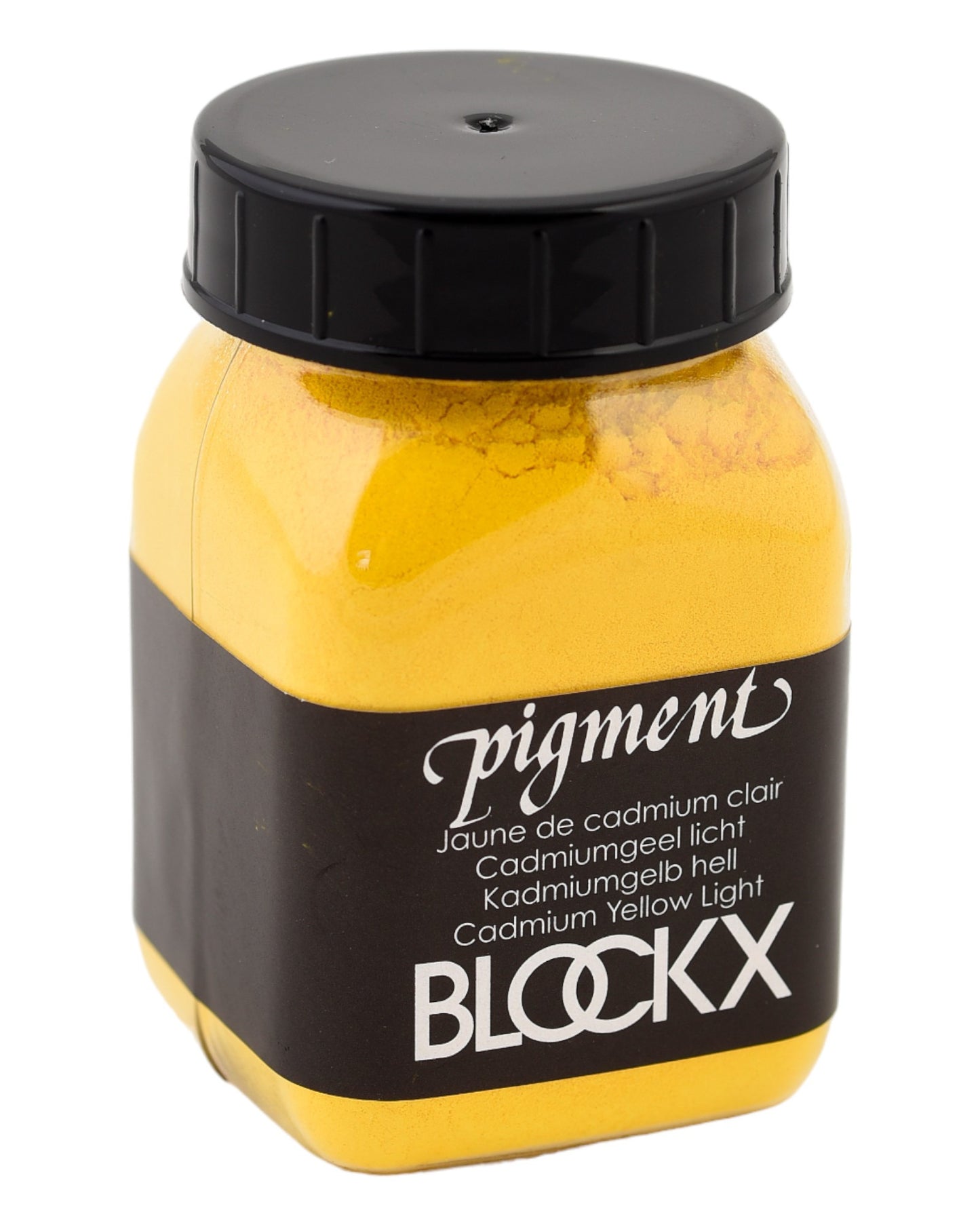 Pigment en poudre - Jaune de cadmium clair - 33 - Blockx - Pot de 100g