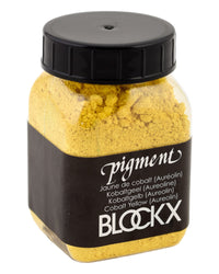 Pigment en poudre - Jaune de cobalt auréolin - 52 - Blockx - Pot de 100g