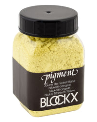 Pigment en poudre - Jaune de nickel titane - 68 - Blockx - Pot de 100g