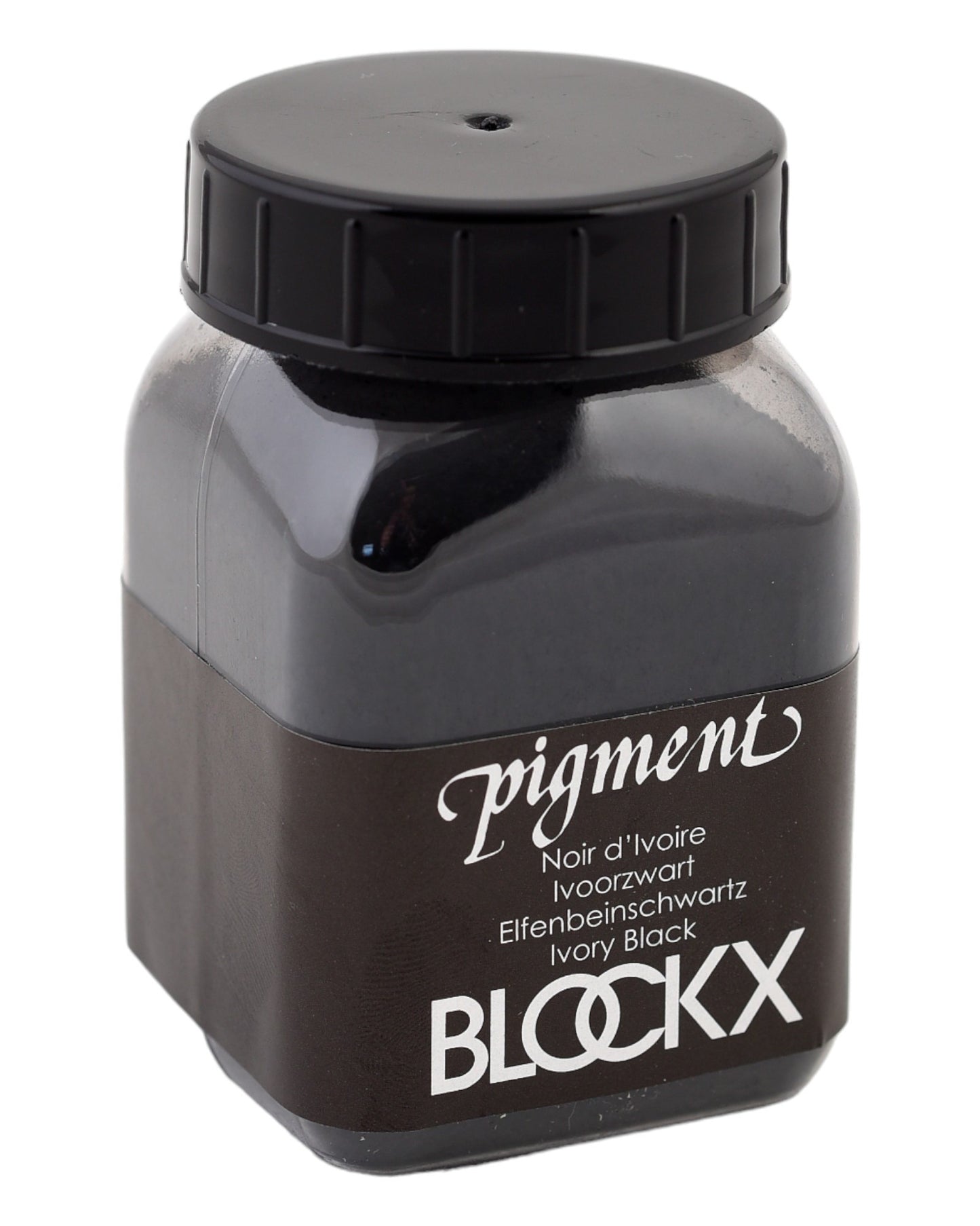 Pigment en poudre - Noir d'ivoire - 5 - Blockx - Pot de 100g