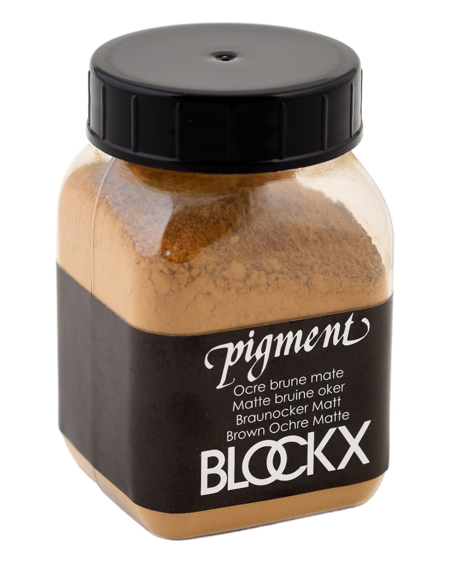 Pigment en poudre - Ocre brune mate - 37 - Blockx - Pot de 100g