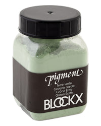 Pigment en poudre - Terre verte - 55 - Blockx - Pot de 100g