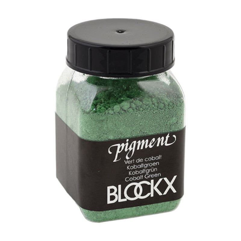 Pigment en poudre - Vert de Cobalt - 74 - Blockx - Pot de 100g