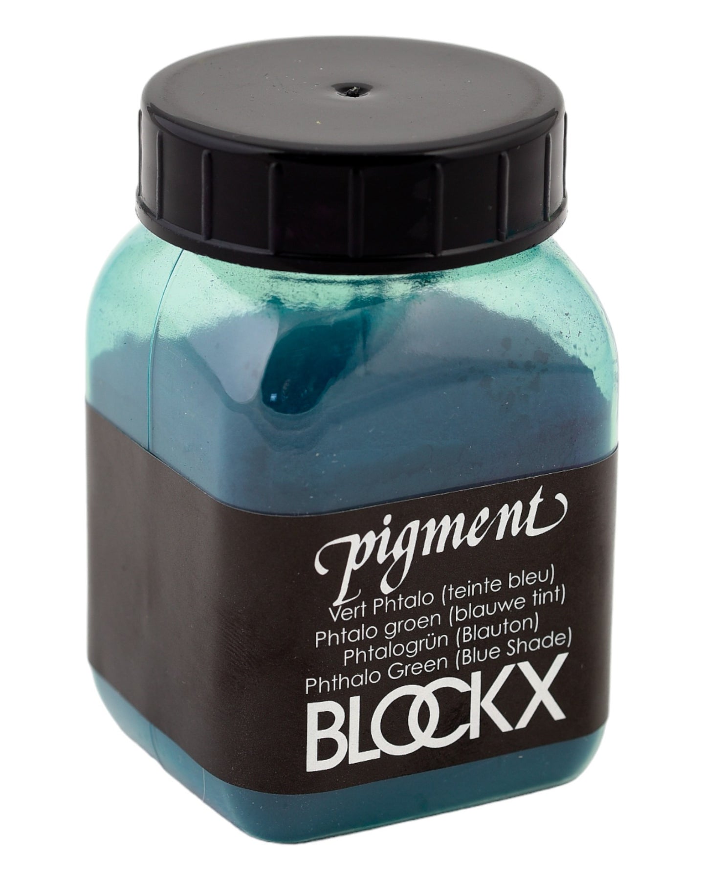 Pigment en poudre - Vert phtalo teinte bleu - 11 - Blockx - Pot de 100g