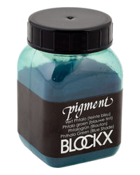 Pigment en poudre - Vert phtalo teinte bleu - 11 - Blockx - Pot de 100g