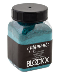 Pigment en poudre - Vert turquoise - 95 - Blockx - Pot de 100g