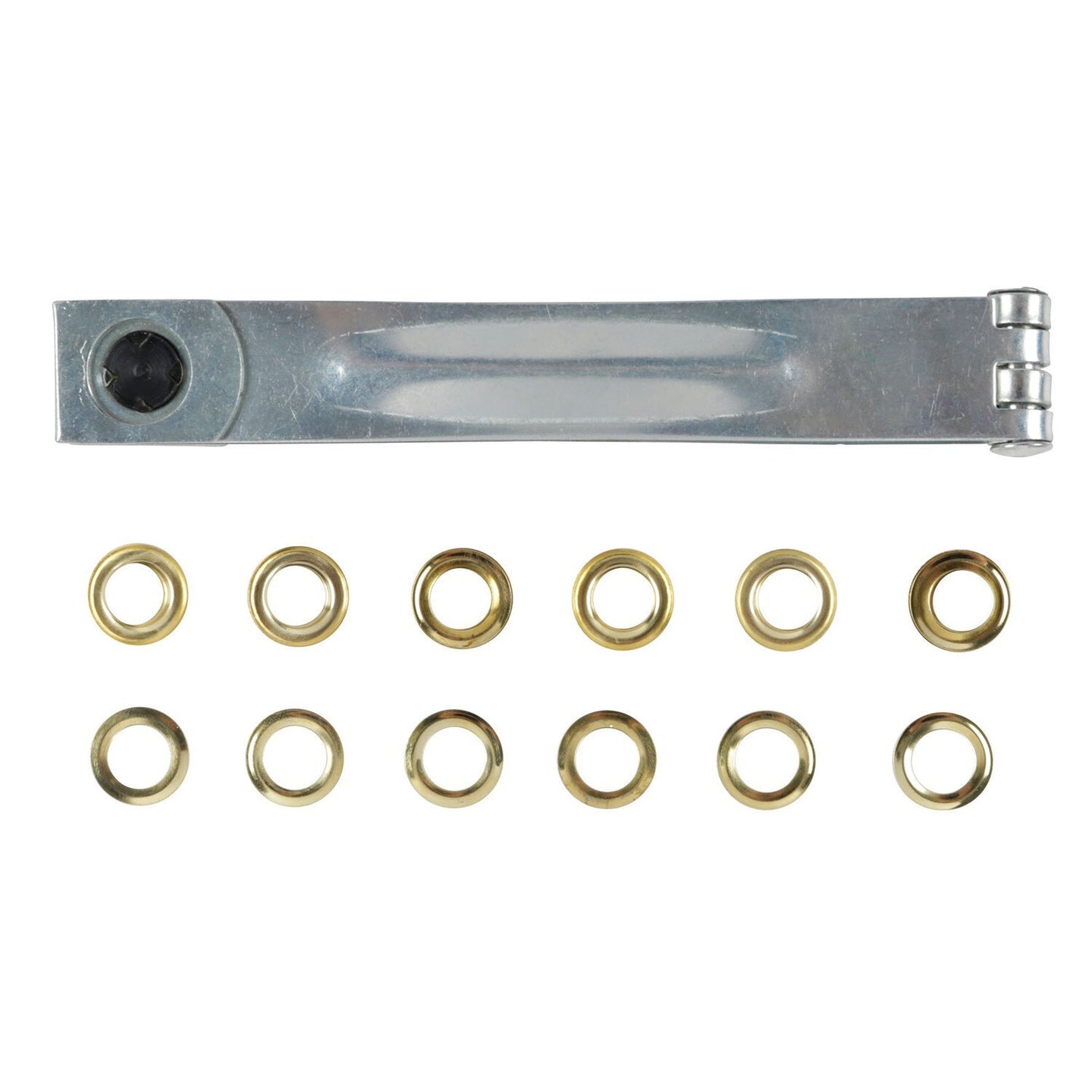 Pince à œillet à frapper - Pour mettre des œillets sur une bâche - 10 œillets de 10mm