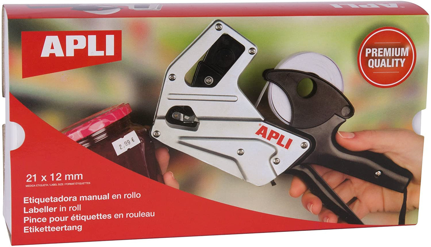 Pince À Étiqueter Pour Étiquettes 21 X 12 Mm - Métal - Apli