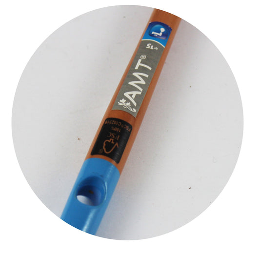 Pinceau À Rechampir Pro - Peintures Acryliques - Soie Naturelle - Manche Bois Fsc - N°15 - Amt
