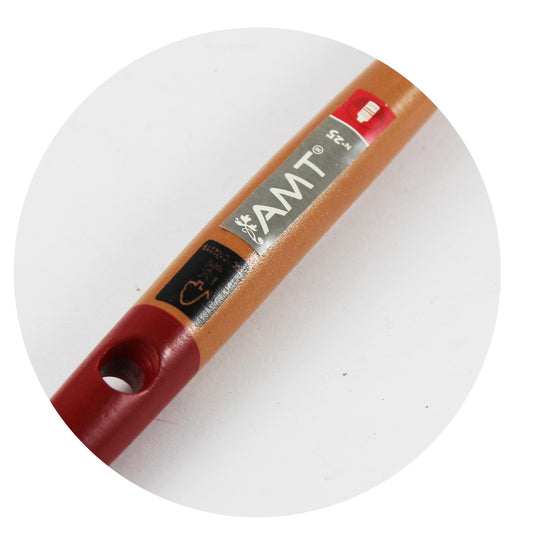 Pinceau À Rechampir Pro - Peintures Avec Solvant - Soie Naturelle - Manche Bois Fsc - N°25 - Amt