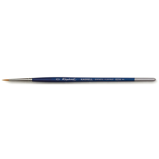 Pinceau - Rond - Toutes techniques - Kaërell bleu - Série 8204 - N°0 - Raphaël