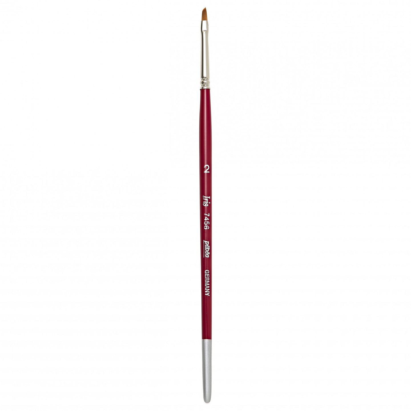 Pinceau - Biseauté - N°2 - Toutes techniques - Synthétiques - Pébéo - Iris - 7456-02