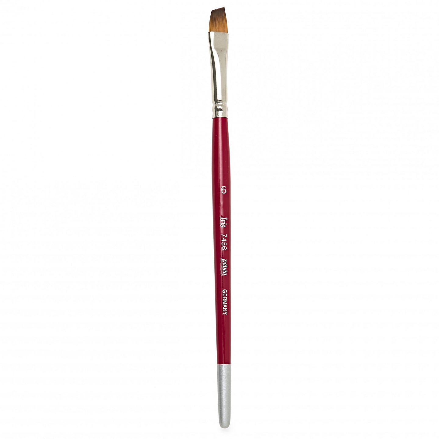 Pinceau - Biseauté - N°6 - Toutes techniques - Synthétiques - Pébéo - Iris - 7456-06